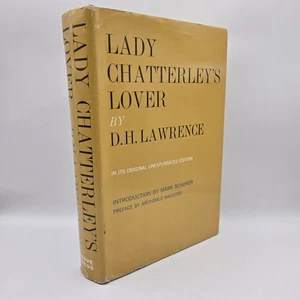 Lady Chatterly's Lover D.H. Lawrence Grove Press 1959 Hardcover Book DJ - Picture 1 of 16