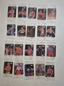 1987 WWF HOSTESS WRESTLING STICKERS COMPLETE SET OF 20 SEALED NEW - Picture 1 of 2