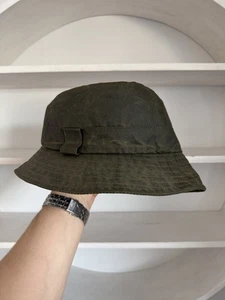 Unisex BARBOUR A115 Encerado Verde Salvia Sombrero Deportivo Escocia Talla S - Imagen 1 de 4