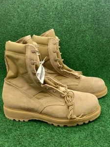 Mondo PT Militärstiefel hellbraun Wildleder Stahlkappe heißes Wetter 8430 Größe 12 W hergestellt in den USA - Bild 1 von 7