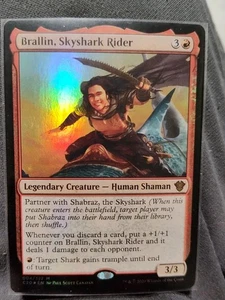 MTG Commander 2020 C20 Brallin, Skyshark Rider MINT- Foil - Picture 1 of 2
