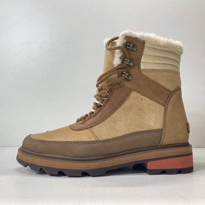 Botas con cordones Sorel Explorer II de cuero caqui para mujer talla 10 Foto 1 de 4