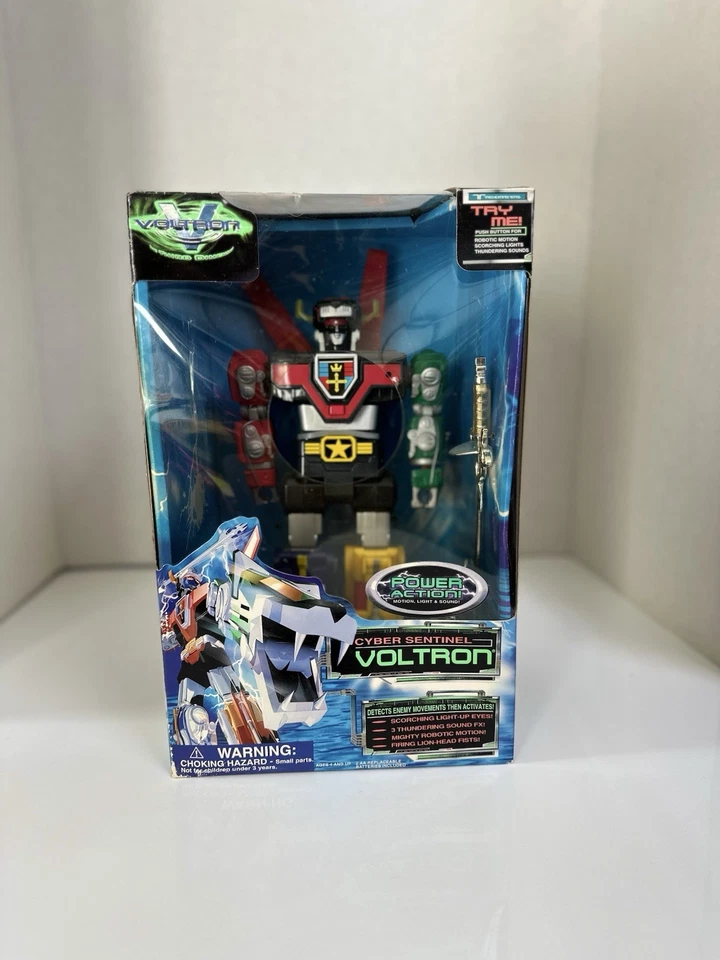 NEW SEALED 1998 Trendmasters Lion Force Voltron The Third Dimension Figure 12" - Image 1 of 4