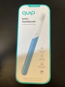 Quip Electric Toothbrush with Replaceable Brush Head - Marine Blue - Picture 1 of 3