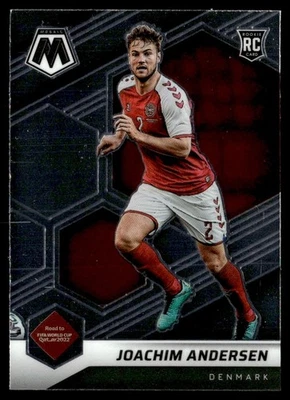 2021 Panini Mosaic Road to FIFA World Cup Joachim Andersen Rookie Denmark #152 - Image 1 of 2
