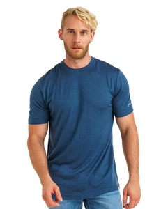 Merino Wool T-Shirt Mens - 100% Merino Wool Undershirt Lightweight Base Layer... - Picture 1 of 8