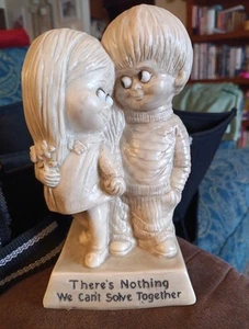 VINTAGE 1970 W&R BERRIES FIGURE "THERES NOTHING WE CAN'T SOLVE TOGETHER" - Picture 1 of 3