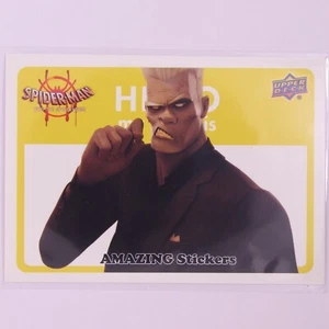 2022 Upper Deck Marvel Spider-Man Into the Spider-Verse Amazing Stickers AS-11 - Picture 1 of 2