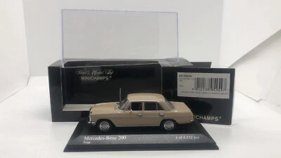 MINICHAMPS  MERCEDES BENZ 200 EDIZIONE LIMITATA 1/4512 PZ.  SCALA 1:43 - Immagine 1 di 4