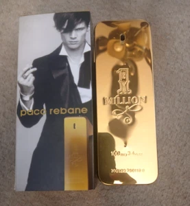 Paco Rabanne 1 Million EDT Spray 100 ml or 3.4 oz Men's Cologne New in Box - Picture 1 of 3