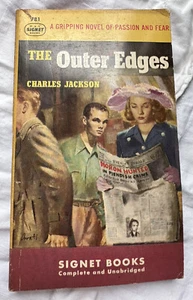 1950 THE OUTER EDGE by Charles Jackson FN 6.0 1st Signet Paperback Book - Read - Picture 1 of 4