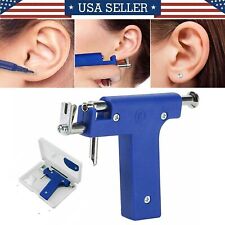 Professional Ear Piercing Gun Body Nose Navel Tool Kit Set Jewelry Gun with Box