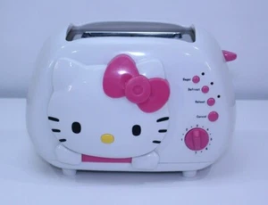 Hello Kitty Tostapane a slot largo 2 fette KT5211 Bagel rosa da cucina esterno fresco - Foto 1 di 12