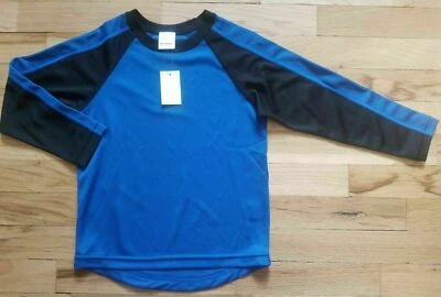 CAMISETA NUEVA CON ETIQUETAS HANNA DIFFERENTSON AZUL PLAY EVERY DAY ACTIVE WICKING L/S 110 5 $32 Foto 1 de 4
