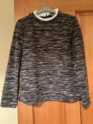 Oasis Ladies Dark Navy Marl Jumper - Image 1 of 3