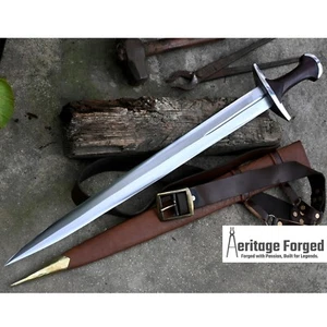 DEGEN SWORD/24 inches Long Blade hand forged Sword/Historical sword/survival - Picture 1 of 10