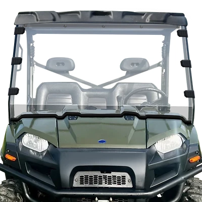 For 2010-2016 Polaris Ranger XP 800 570 Scratch-Resistant Front Full Windshield - Image 1 of 4
