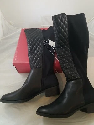 Botas Damas Merona 'Darbi' Negras Nuevas en Caja Tallas 7.5M - 10M Nuevas en Caja  Foto 1 de 4
