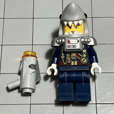 Lego Ninjago La Película General #1 Con Casco de Tiburón Minifigura #70631 C3 30 Foto 1 de 2