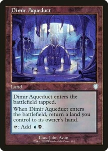 1x Dimir Aqueduct - Retro Frame NM Eng MTG - Brothers War Commander - Bild 1 von 1