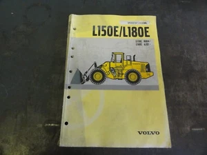 Volvo L150E L180E Wheel Loader Operator's Manual - Picture 1 of 6