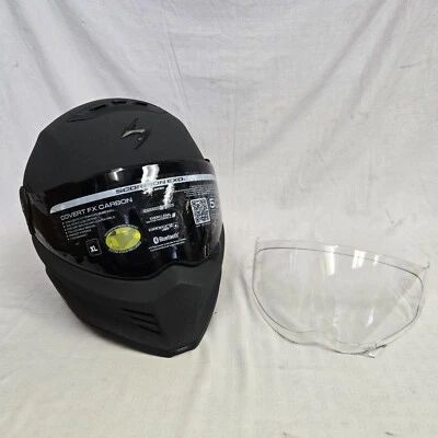 Scorpion EXO Covert FX Helmet Graphite XLarge XL *DISPLAY* - Imagem 1 de 4