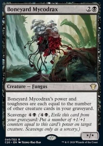 Magic the Gathering MTG Boneyard Mycodrax (40) Commander 2020 LP - Picture 1 of 1