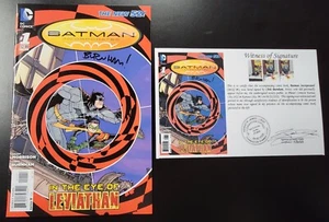 Batman Incorporated (2012) #1 SIGNED by Chris Burnham with Notarized WOS - Picture 1 of 9