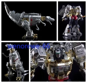 1 Stück 4th Party MP-08 MP08 King Grimlock Prime Oversized Edelstahl Farbe Ver - Bild 1 von 21