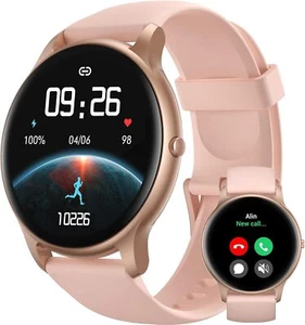 Round Smart Watch for Men Women Call Fitness Heart Monitor for GooglePixel 8 - Picture 1 of 47