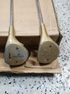 Vintage Spalding Tee Flite Woods Golf clubs - Picture 1 of 4