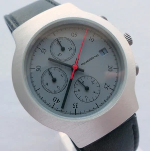 Audi Classic Accessory Quattro Sport Racing Design Aluminum Chronograph Watch - Picture 1 of 24
