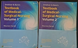 TEXTBOOK OF MEDICAL-SURGICAL NURSING: 4th AUS & NZ EDITION VOL. 1 & 2, 2017 - GC - Picture 1 of 1