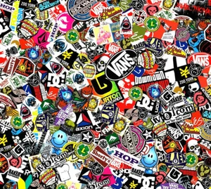 Sticker bomb matte car film self adhesive adhesive film bubble free car film - Picture 1 of 3