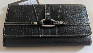 Mundi Organizer Clutch Wallet, Black - Picture 1 of 5