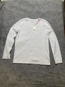 Vineyard Vines Kids Long Sleeve Basic White T-Shirt Size L (14) NWT 0859 - Picture 1 of 11