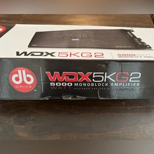 DB Drive WDX5KG2 5000 Monoblock Amplifier - Picture 1 of 12