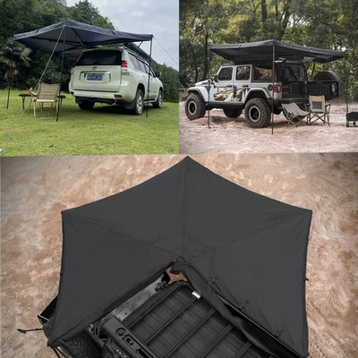 Tienda toldo coche 270° lado del conductor casa toldo impermeable tienda terrestre Foto 1 de 4