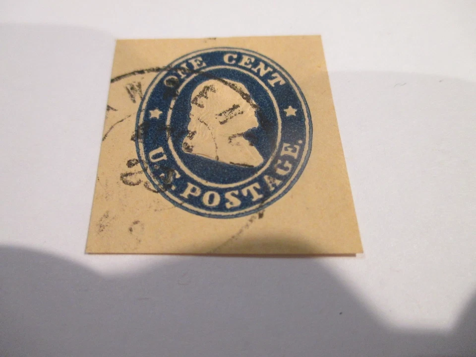 U.S. Scott# U-19 Cut Square in Used Condition - Image 1 of 1