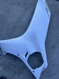 2017-2020 18 19 20 21 22 23 YAMAHA YZF R6 LEFT MID SIDE FAIRING COWL OEM - Picture 1 of 19
