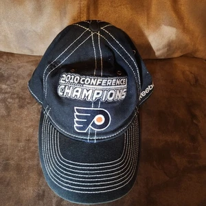 Philadelphia Flyers NHL 2010 Conference Champions Reebok Fitted Cap/Mütze  - Bild 1 von 2