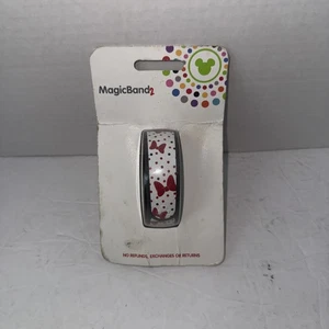 Nuovo Disney World Minnie Mouse pois e fiocchi Magicband 2.0 vedi foto RARO 2018 - Foto 1 di 7