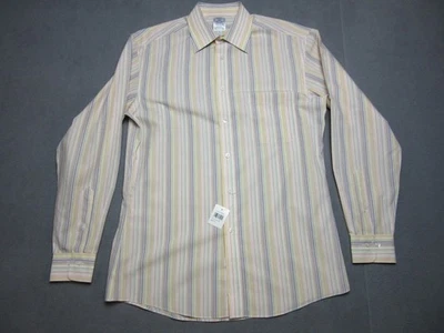 Camisa de vestir Enro para hombre 15,5 34-35 grande multicolor a rayas ajuste a medida sin planchar Foto 1 de 4