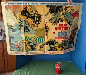 DC Comics 2025 Poster Neu Geschichte des DC Universums Promo - Bild 1 von 1