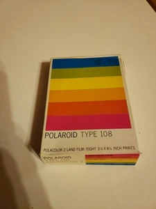 Pellicola Polaroid Vintage Polacolor 2 Land Type 108 Scaduta 01/1980 - Foto 1 di 3