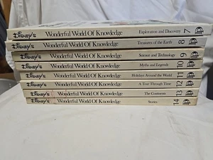 Disney's Wonderful World of Knowledge Encyclopedia # 7 -#22 Vintage 1971 1973  - Picture 1 of 23