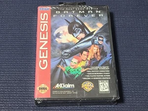 Sega Genesis Batman Forever #1 Retro Game Brand New Factory Seal for MD Console - Picture 1 of 7