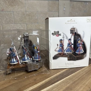 Hallmark Andenken Der Zauberer von Oz Zur Rettung! Licht/Sound Ornament 2010 NEU - Bild 1 von 10