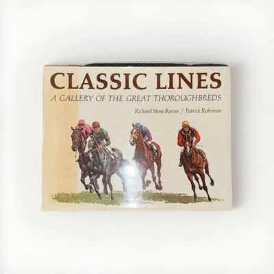 Classic Lines by Richard Stone Reeves 1975 Signed Limited Edition Thoroughbreds - Imagem 1 de 4