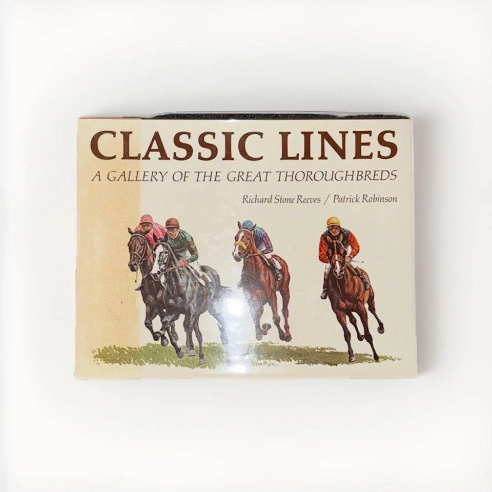 Classic Lines by Richard Stone Reeves 1975 Signed Limited Edition Thoroughbreds - Image 1 of 4
